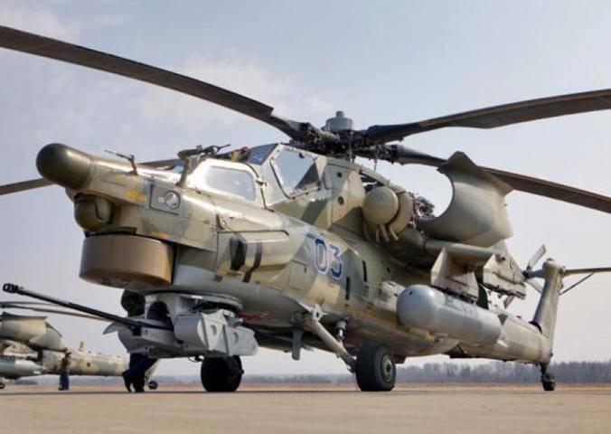 ВКС России получили два новейших вертолета Ми-28НМ