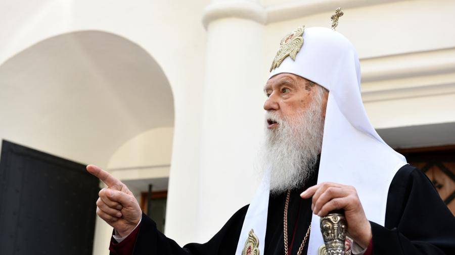Филарет попросил главу МВД защитить Киевский патриархат от ПЦУ