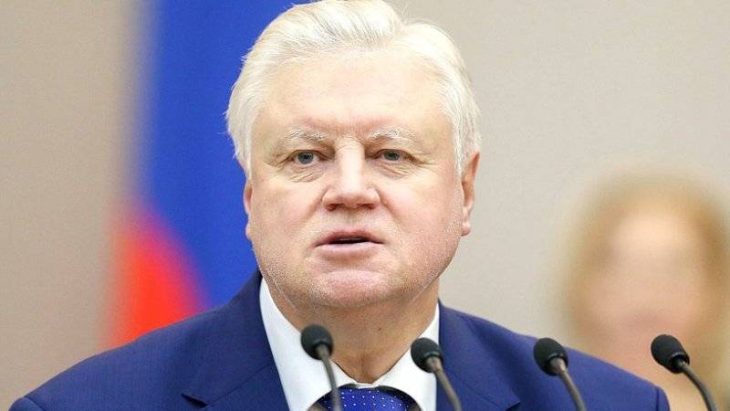 Миронов предложил ввести санкции против Грузии