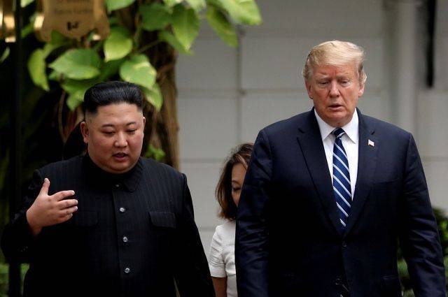 В Белом доме рассказали о переписке Трампа и Ким Чен Ына