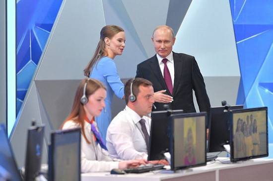 В Кремле рассказали о подготовке к «Прямой линии» с Путиным