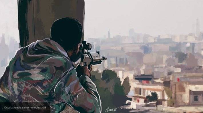 Снайперы САА получили первую полностью сирийскую винтовку