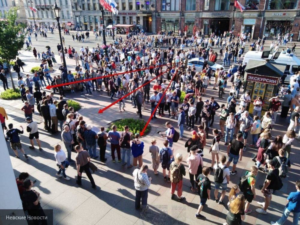 Полиция освободила участников провокации движения «Весна» в Петербурге
