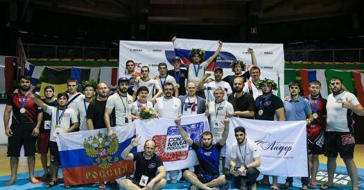 Россия выиграла первый объединенный чемпионат Европы по ММА