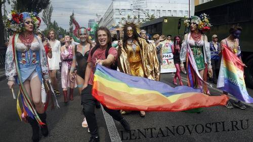 В Киеве прошел «Марш равенства» в поддержку ЛГБТ