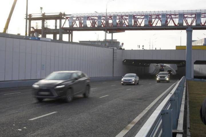 Новые полосы движения появятся на участке автомагистрали Москва — Санкт-Петербург