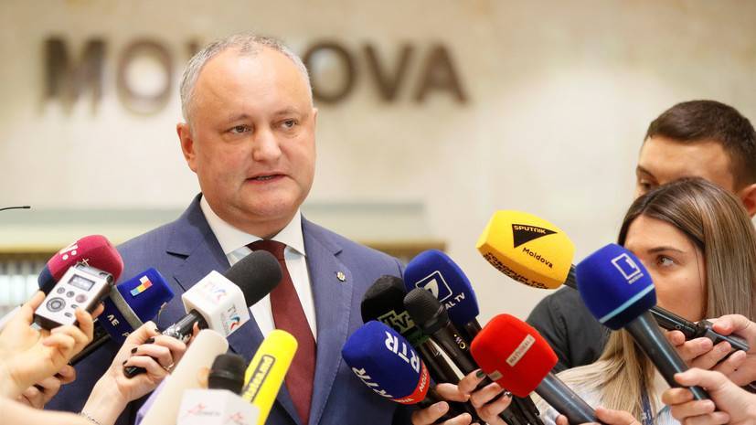Додон заявил о готовности реализовать реформы в Молдавии