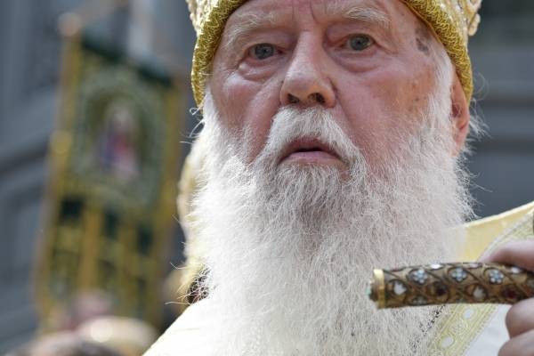 Синод новой церкви Украины лишил патриарха Филарета права управлять епархией
