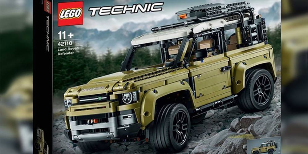Дизайн нового Land Rover Defender показали на наборе конструктора Lego