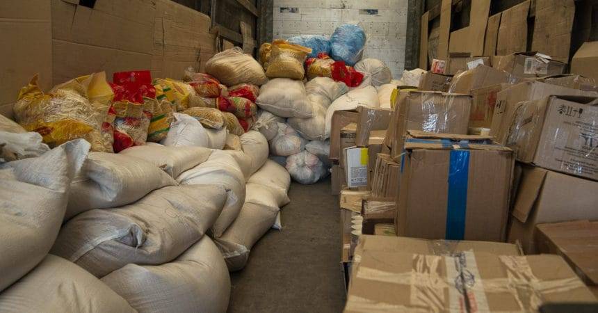 Из Караганды в Арысь отправлена гуманитарная помощь