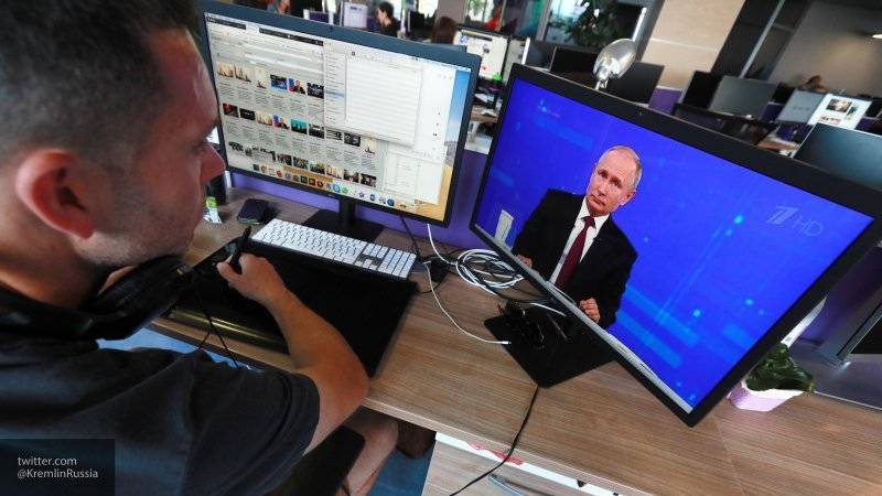 110 млн человек прочитали в соцмедиа о "Прямой линии" Путина, подсчитала Медиалогия
