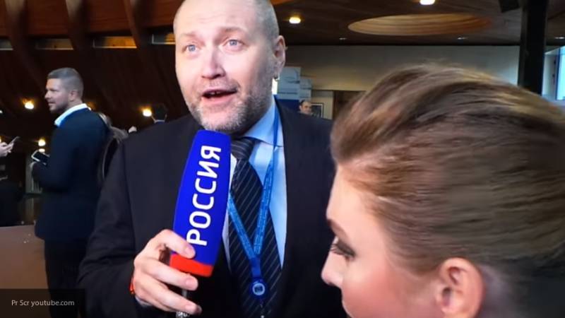 Депутат Украины Береза снова пристал к Скабеевой в ПАСЕ