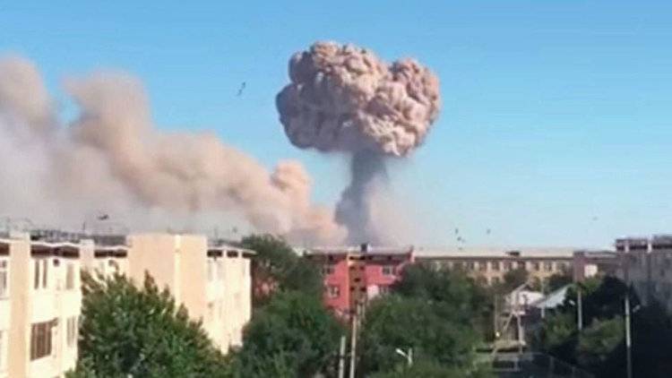 Взрывы на военном складе в Казахстане: число погибших выросло до двух человек
