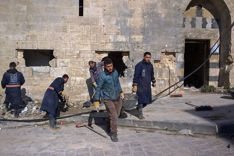 В сирийской Дарайе начали восстанавливать инфраструктуру
