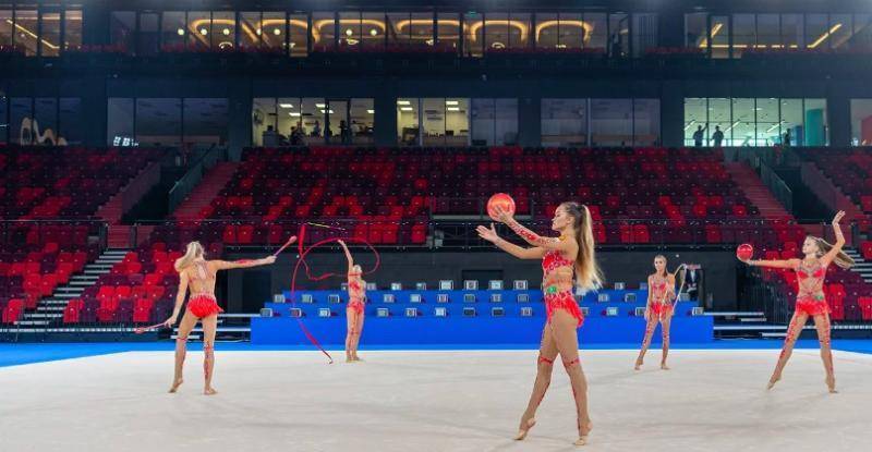 Первые всероссийские соревнования проходят в новом Дворце гимнастики в «Лужниках»