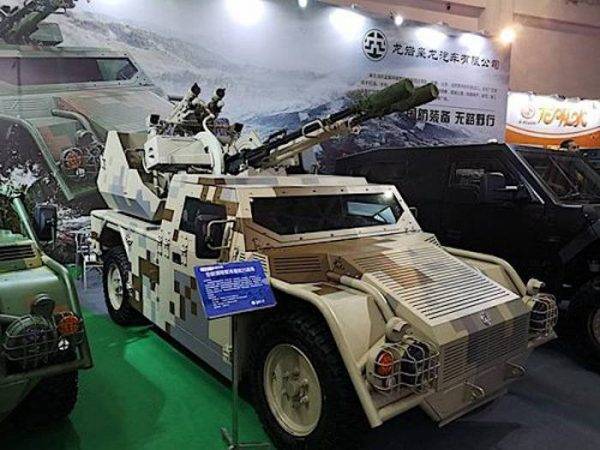 Китай представил автомобиль для воздушно-десантных операций