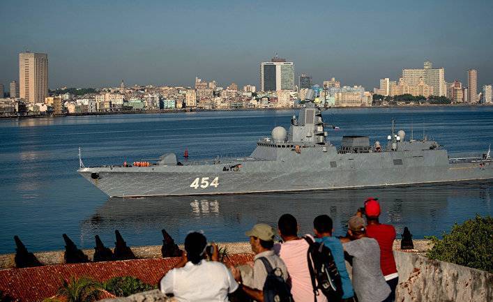 The Washington Post (США): что современный российский боевой корабль делает в гавани Гаваны?