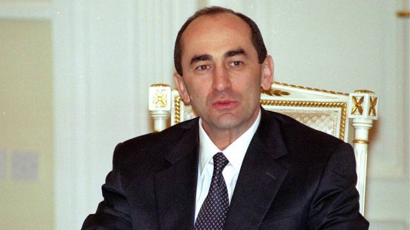 Бывший президент Армении Кочарян взят под стражу