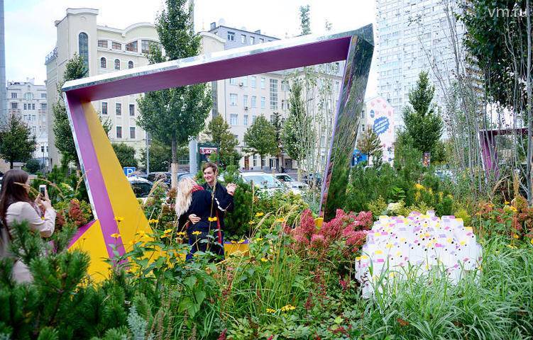 Около 6 миллионов однолетних цветов высадили в Москве