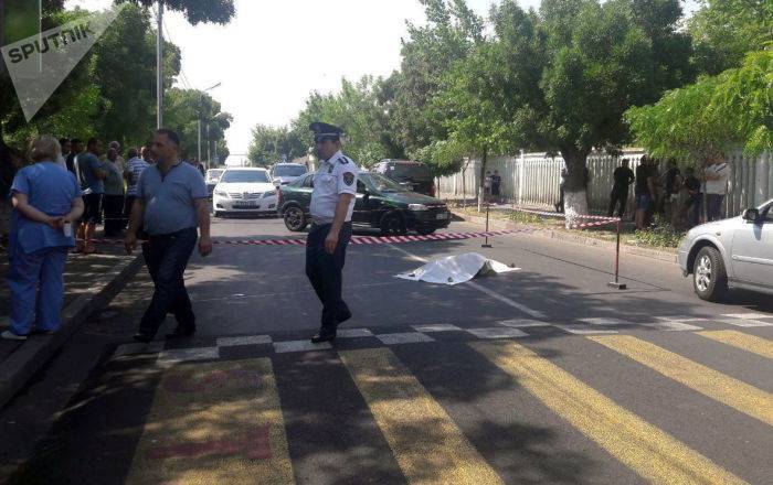 Смертельный наезд в Ереване: пожилая женщина погибла на месте