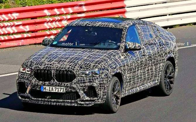 На «Нюрбургринге» замечен новый BMW X6 M