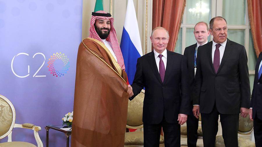 Путин встретится с наследным принцем Саудовской Аравии во время саммита G20