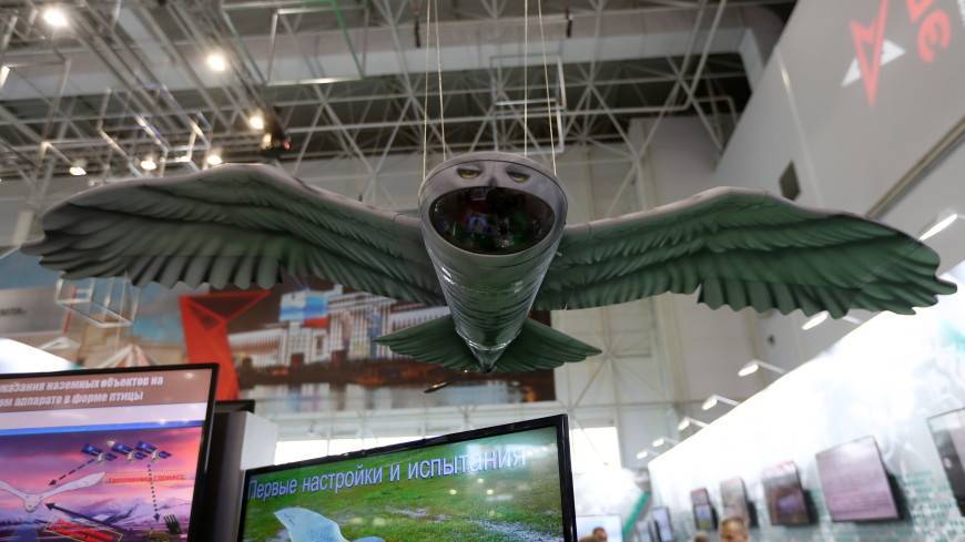 Лучшая маскировка: Минобороны России показало дрон в виде совы
