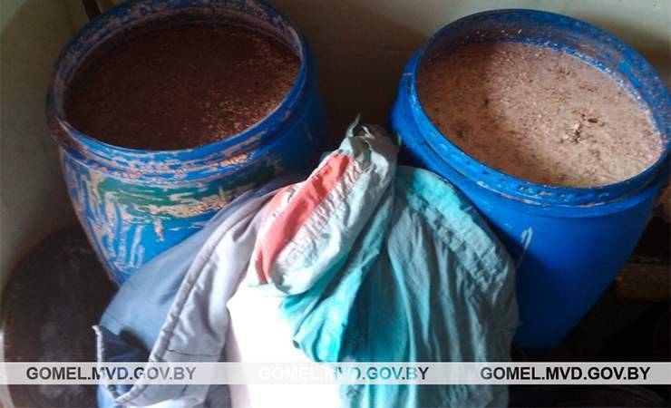 Пенсионерка из Ветковского района заготовила 600 литров браги на «крестины» — фото, видео