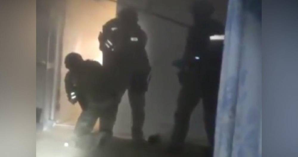 Обнародовано видео задержания террориста в Саратове