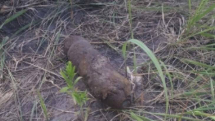 В Фокинском районе Брянска обнаружили снаряд времён войны