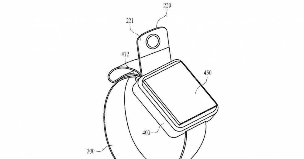 Камера на&nbsp;конце гибкого ремешка смарт-часов: патент Apple