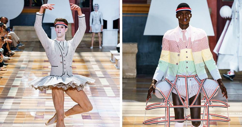 На Парижской неделе моды представлена уникальная мужская коллекция