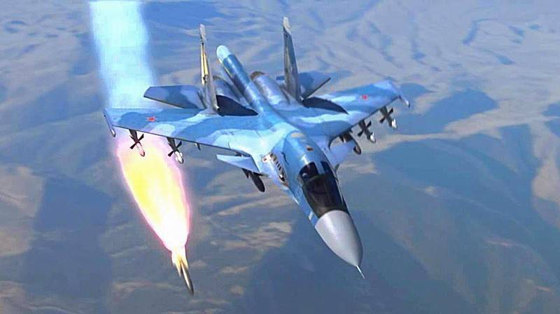 ВКС России разгромили укрепрайон боевиков в сирийской Латакии