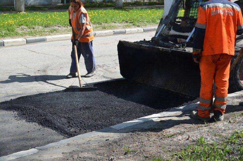 Ямочный ремонт дорог в Ульяновске выполнили на 48%