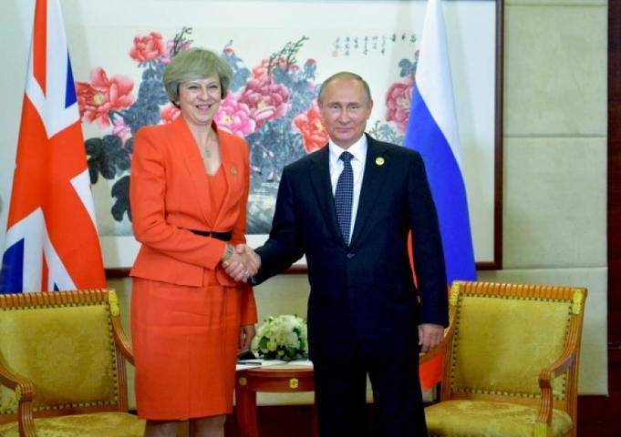 Пресс-секретарь Терезы Мэй подтвердил ее встречу с Путиным на G20