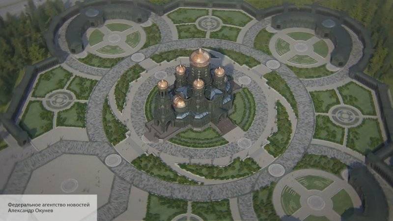 В Кубинке представили 3D-макет главного храма Вооруженных сил России