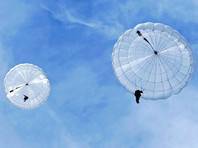 Двое десантников утонули во время тренировочных прыжков с парашютом в Крыму