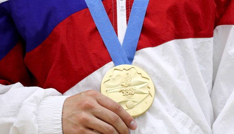 Мужская сборная России по спортивной аэробике взяла золото Европейских игр