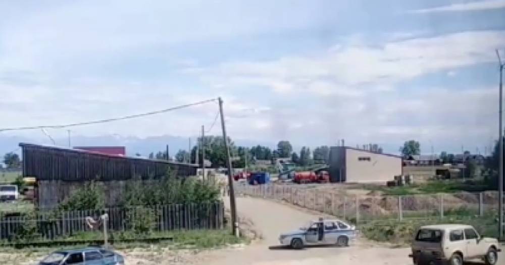 Лайф публикует видео из салона сгоревшего в Бурятии Ан-24.