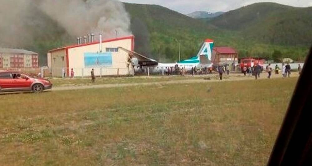 Очевидец рассказал о крушении самолета в Бурятии