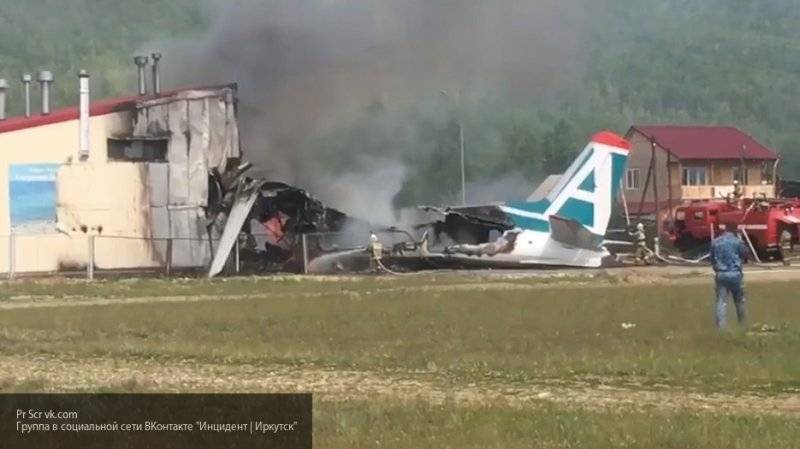 Пилот и бортмеханик погибли в результате&nbsp;аварийной посадки Ан-24 в Бурятии