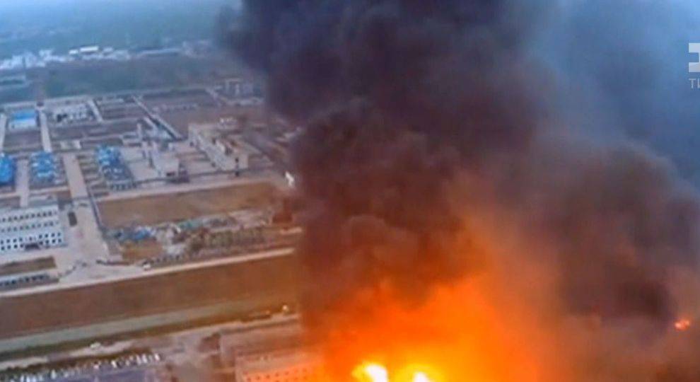 В Китае из-за взрыва на заводе погибли люди