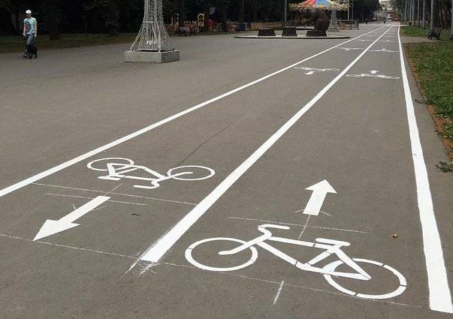 Урбанисты раскритиковали новые велодорожки в Лесопарке