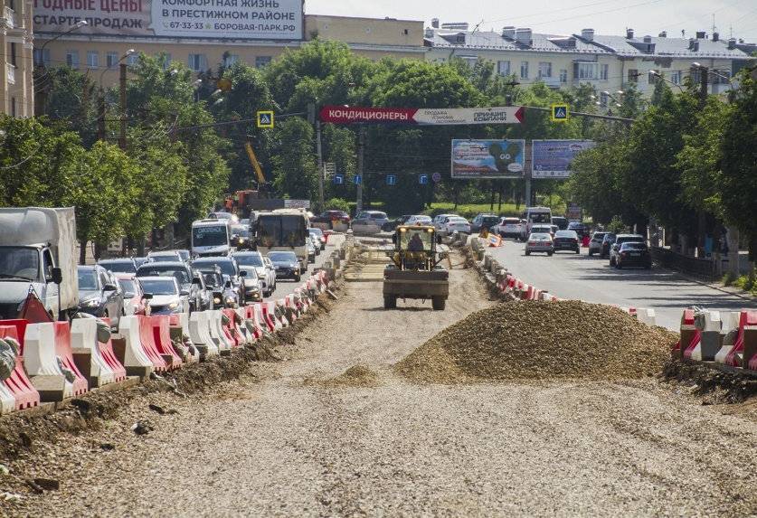 Проспект Гагарина в Смоленске снова станет однополосным