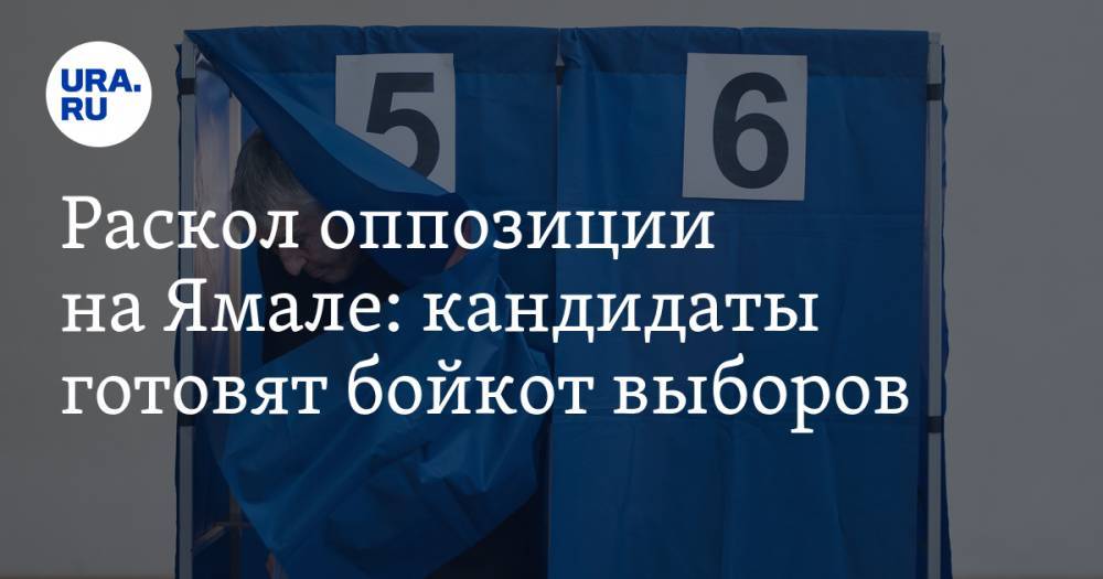 Раскол оппозиции на&nbsp;Ямале: кандидаты готовят бойкот выборов