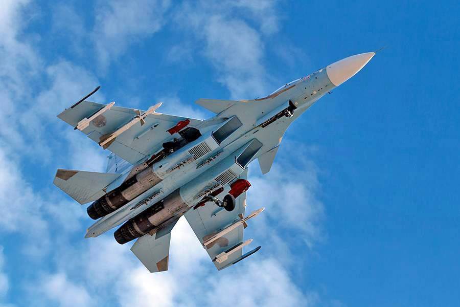 Британцы выдали российский Су-30 за свой самолет