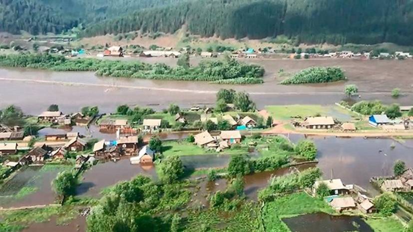 МЧС: в Иркутской области подтоплены паводком более 1800 домов