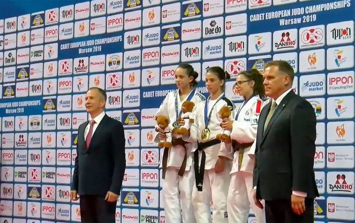 Дзюдоистка из Армении завоевала золото чемпионата Европы среди кадетов