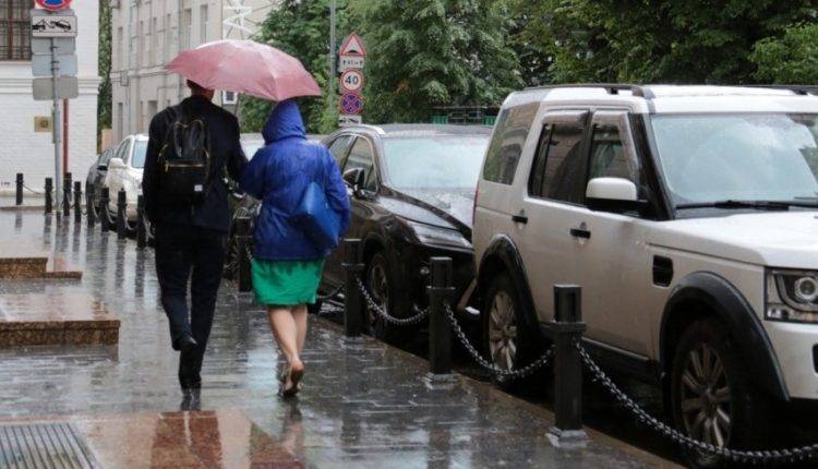 Москва «пожелтела» из-за холода и дождей
