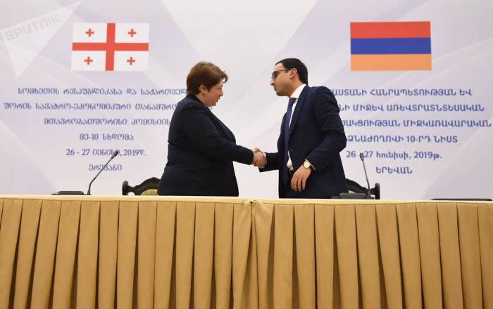 Новая страница в отношениях Армении и Грузии: о чем договорились вице-премьеры в Ереване